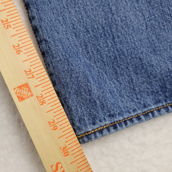 Levis 501XX Straight Leg Jeans Mens 36 x 32 Measures 35 x 30 100% Cotton Blue #2 - Picture 5 of 12